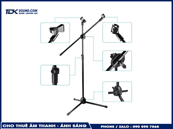 Cho Thu&ecirc; Ch&acirc;n Micro &ndash; ch&acirc;n micro đứng thẳng cho ph&aacute;t biểu sự kiện