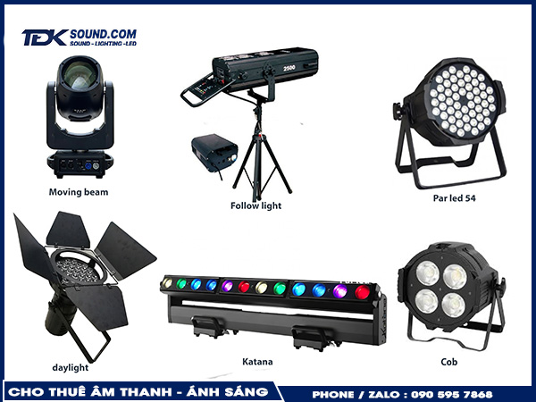 &Aacute;nh s&aacute;ng s&acirc;n khấu cơ bản cho hội nghị doanh nghiệp