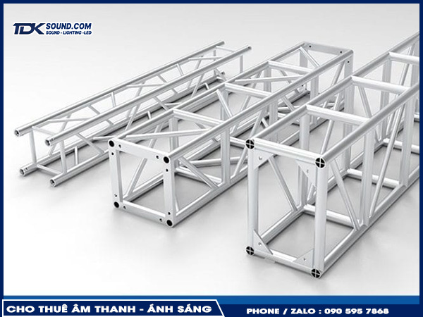 Cho Thuê Khung Truss Nhôm – kiểm tra liên kết, phụ kiện rigging và neo giữ an toàn